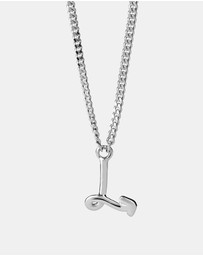 Karen Walker - L Initial Love Letter Necklace