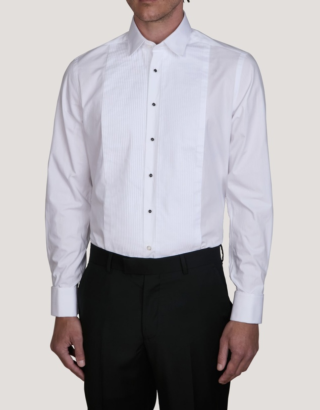 Abelard - Pleat Front Dinner Shirt Slim Fit