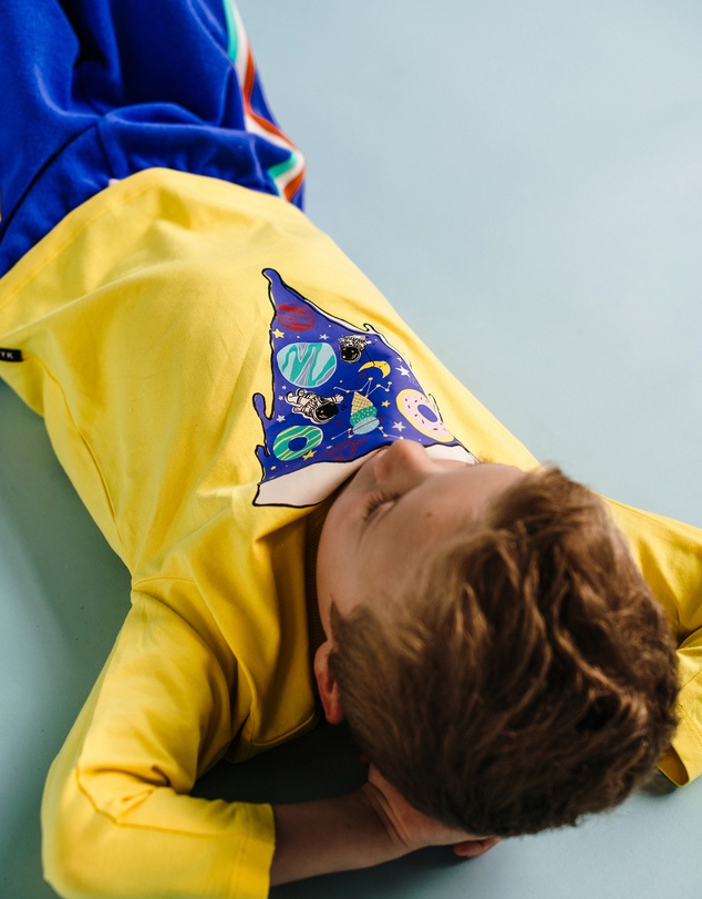 Rock Your Kid - Space Slice Long Sleeve T-Shirt