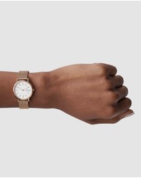 Skagen - Signatur Rose Gold-Tone Analogue Watch SKW2694