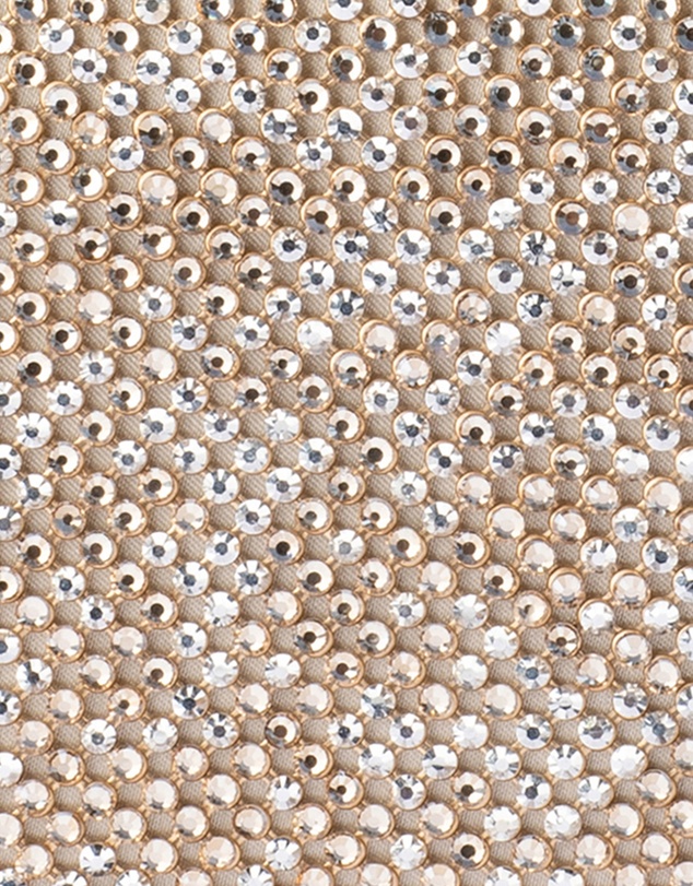 Olga Berg - Viviana Crystal Mesh Clutch