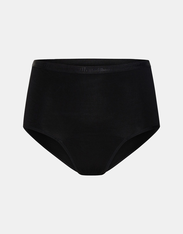 Modibodi - Classic Period Full Brief Moderate Absorbency Black