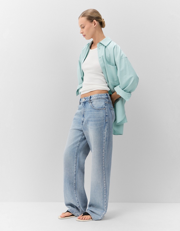 UNISON - Oversized Oxford Shirt