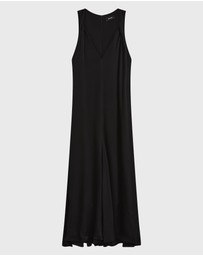 BONDI BORN - Ardea Twist Shoulder Maxi Dress