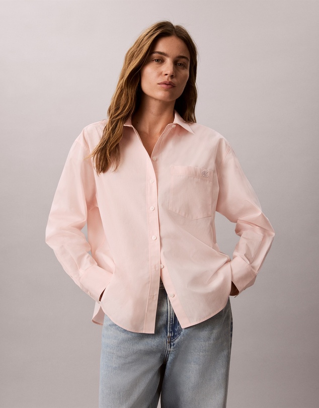 Calvin Klein Jeans - Cotton Poplin Relaxed Button-Down Shirt