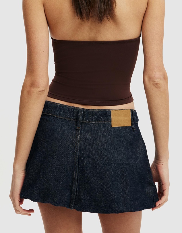 Cotton On - Bubble Denim Skirt