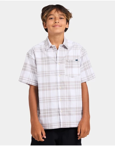Quiksilver - Boys 8 to 16 Campaign Short Sleeve Shirt