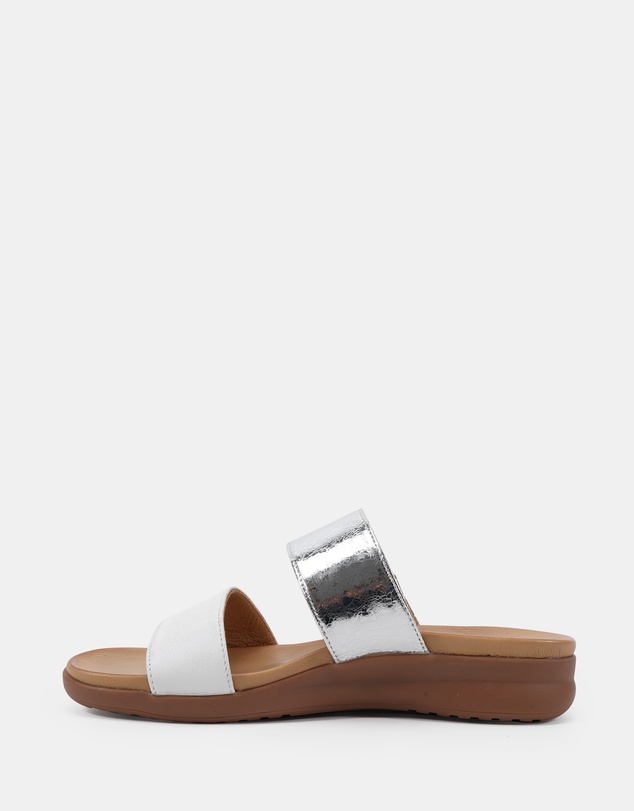 Clarks - Suze White/Silver