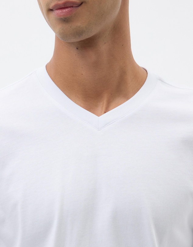 AERE - V-Neck Cotton Tee