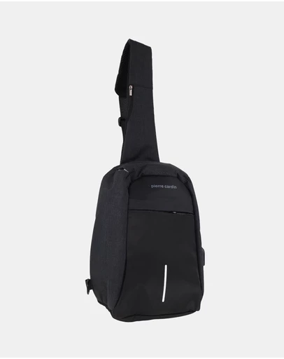Pierre Cardin - Pierre Cardin Men's Nylon Sling Bag