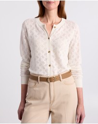 David Lawrence - Elphaba Linen Cardigan