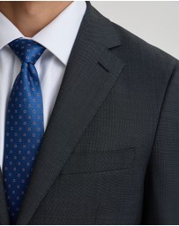 Oxford - Byron 1/2 Canvas Wool Suit Jacket