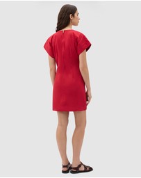 Oroton - Stitch Detail Mini Dress