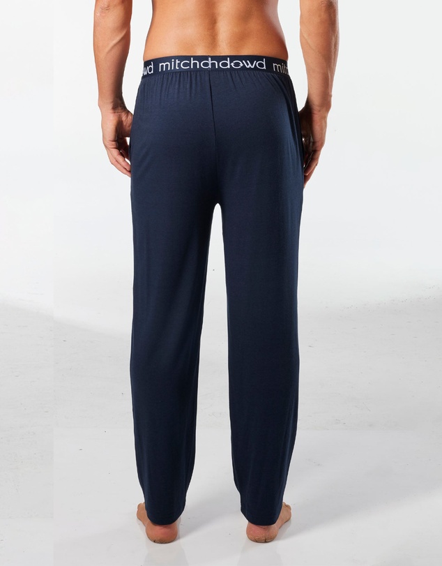 Mitch Dowd - Soft Bamboo Knit Sleep Pants - Navy