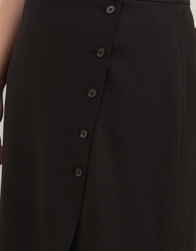 Atmos&Here Curvy - Sorelle Split Detail Midi Skirt