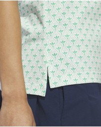 adidas Originals - Originals All Over Trefoil Polo Shirt Womens