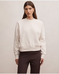 Forever New - Winnie Fleece Crew Neck Jumper