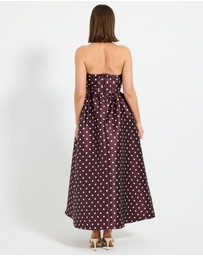 Pasduchas - Alistair Strapless Midi Dress