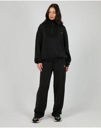All About Eve - Luxe Active 1/4 Zip Black