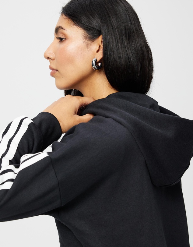 adidas Sportswear - Essentials 3-Stripes Full-Zip Fleece Hoodie