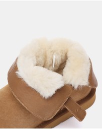 EVERAU - Australian Shepherd Ugg Mini Winza Cow Suede Upper UGG Boots