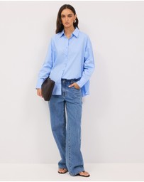 Calli - Hayes Draped Shirt