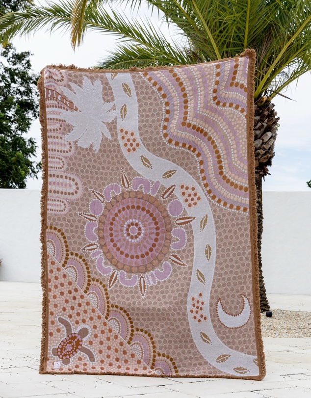 Good Throw Co - Drift Of Our Elders Art Throw Rug