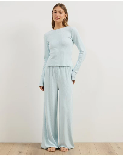 Atmos&Here - Pointelle Long Sleeve PJ