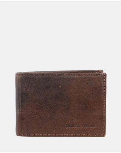 Pierre Cardin - Pierre Cardin Italian Leather Bi-Fold Men's Wallet