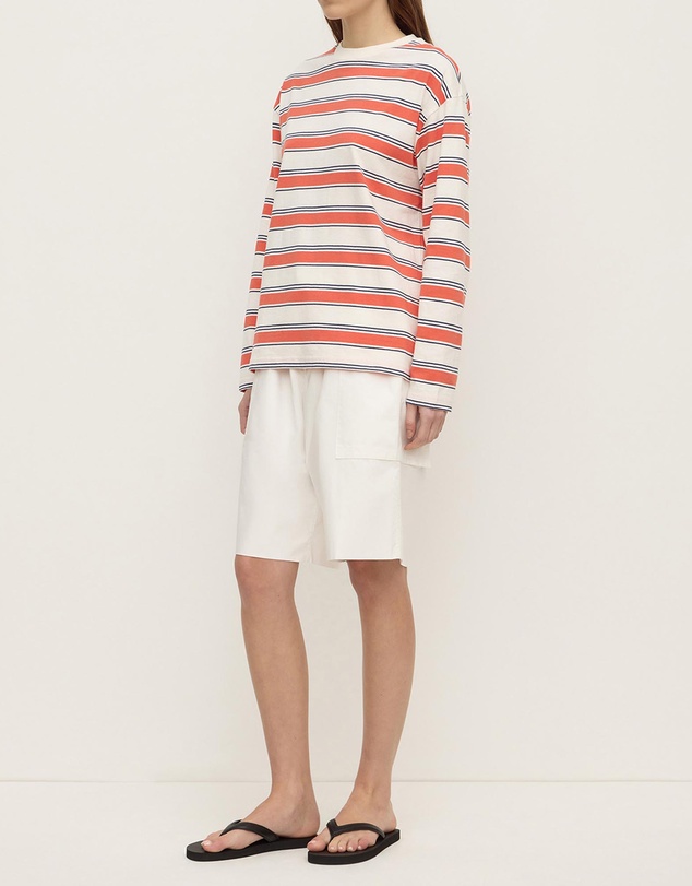Assembly Label - Eliana Stripe Cotton Long Sleeve Tee