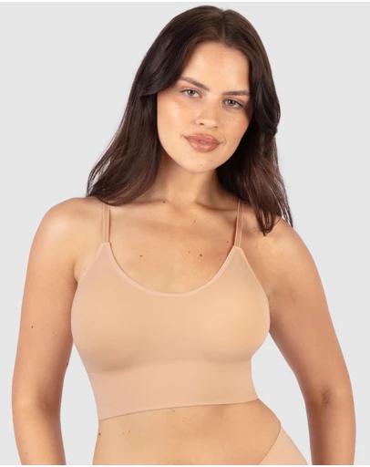 B Free Intimate Apparel - Long Line Spaghetti Strap Bralette (A-B-C-D-DD-E-F) Cup
