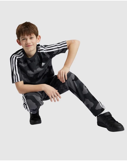 adidas Sportswear - Essentials Allover Printed T-Shirt - Kids-Teens