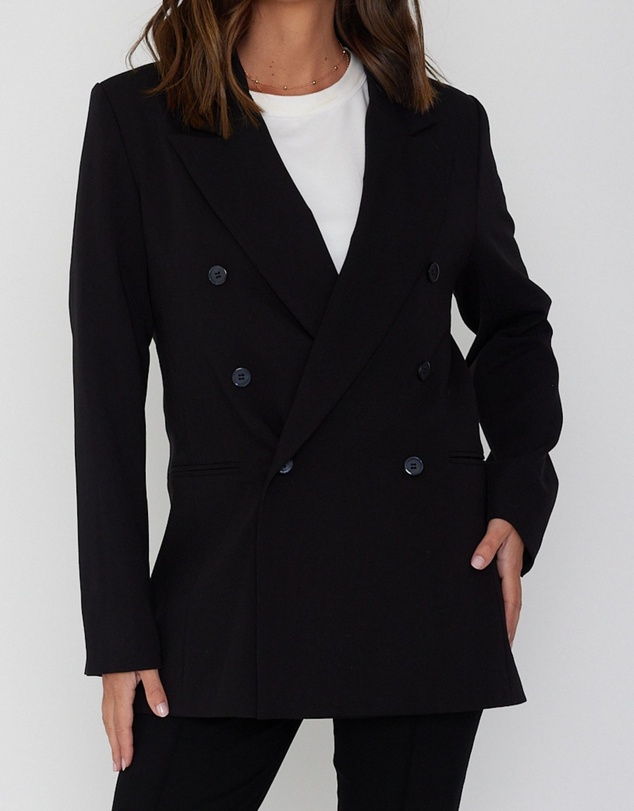 ALEXANDRA - Macadam Blazer Black
