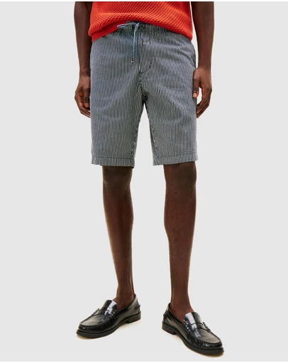 Tommy Hilfiger - Harlem Relaxed Stripe Shorts