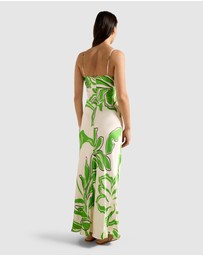 Forever New - Sloane Printed Satin Maxi Dress
