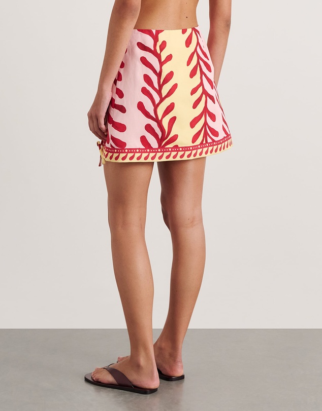 Jag - Rowan Wrap Skirt - ICONIC EXCLUSIVE