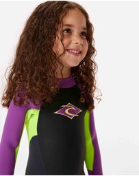 Rip Curl - Groms Omega 3/2mm Full Length Back Zip Wetsuit Steamer