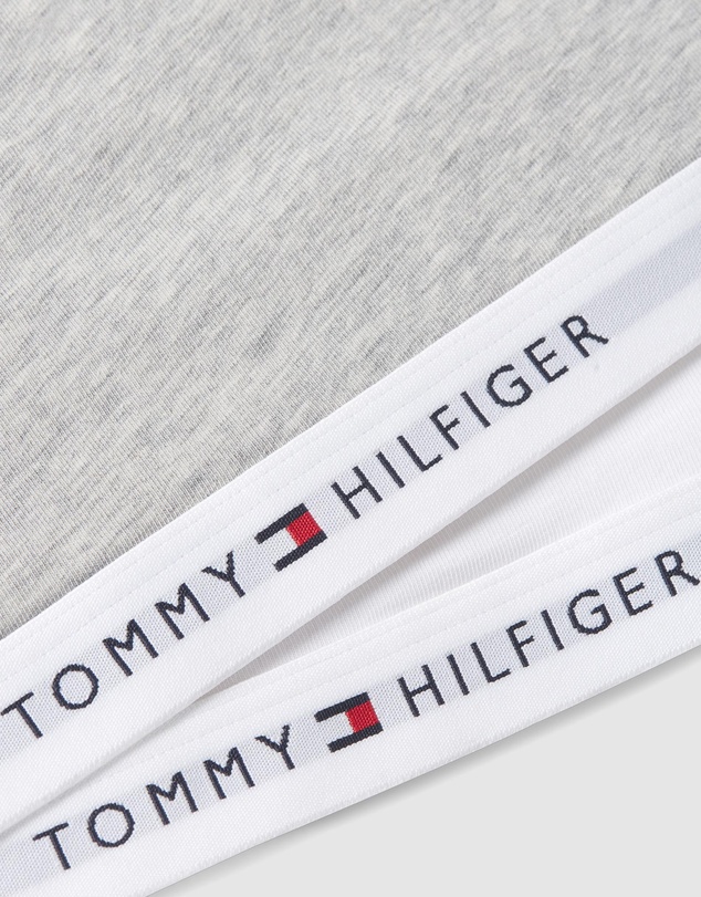 Tommy Hilfiger - 2-Pack Signature Logo Racerback Bralettes - Teens