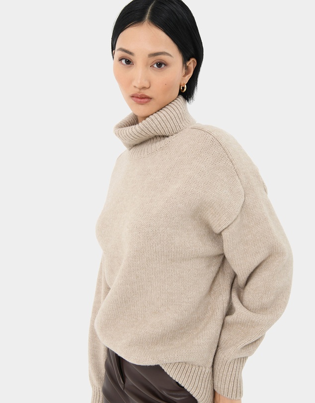 Forcast - Love Roll Neck Jumper