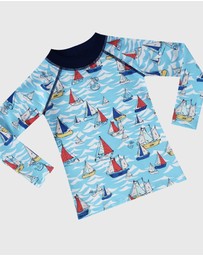Aqua Blu Kids - Helm Long Sleeve Rash Vest - Babies