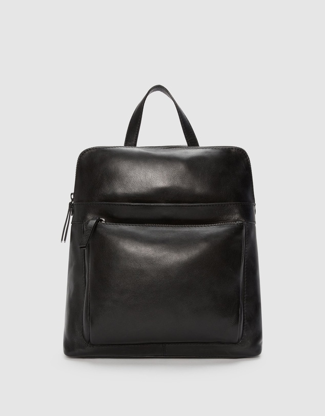 Evity - Maya Leather Convertible Backpack