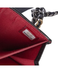 Pre-Loved by Azura Reborn - Pre-Loved Lambskin 19 Flap Coin Purse With Chain
