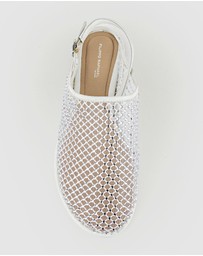 Edward Meller - FERAH Mesh Flat with Back Strap