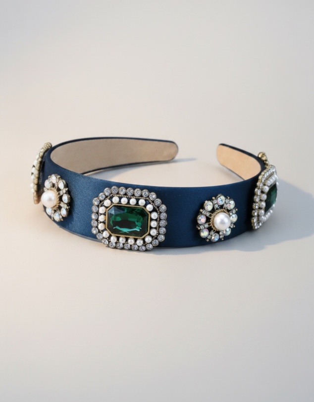 Mossée - Isabella Mixed Stone Headband