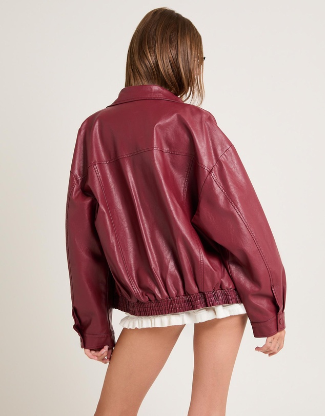 Alice In The Eve - Jen Oversized Patch Pocket Jacket
