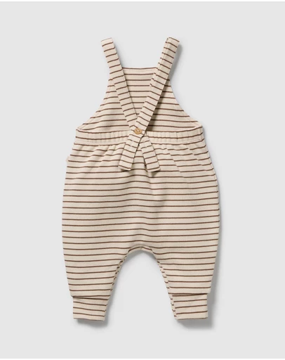 Wilson & Frenchy - Organic Waffle Overalls - Babies