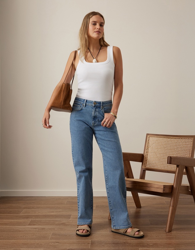 Ceres Life - Sydney Straight Leg Jean