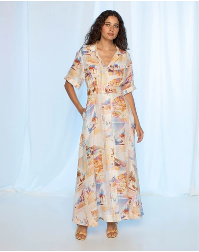 KACHEL - Carrie Maxi Dress