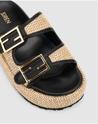 Siren - Aphrodite Woven Flatforms