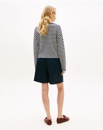 Tommy Hilfiger - Flag Embroidery Boat Neck Jumper